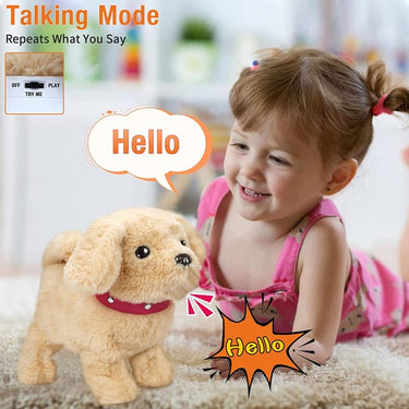 BuddyBark | Tu amigo peluche juguetón - Perro de peluche interactivo